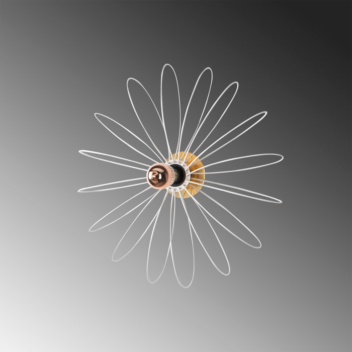 Opviq Aplique de Pared Flor Blanco Opviq Aplique de Pared Flor Blanco